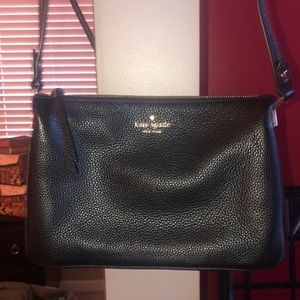 Kate Spade Black Leather Crossbody